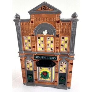 Dept 56 Original Snow Village Apothecary Retired 1986 Christmas Holiday (Read)